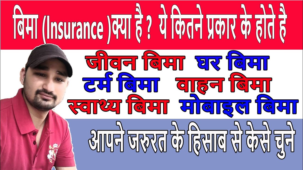 Bima kya hota hai Health insurance Term Insurance Life Insurance