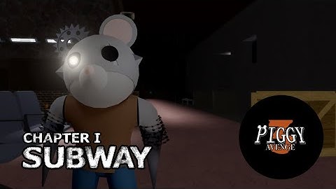 Piggy Avenge 3: Chapter 1 - Subway (Roblox Piggy) Build mode series
