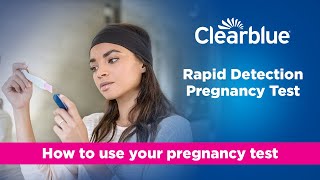 How to Use: Clearblue® Rapid Detection (New Zealand only)