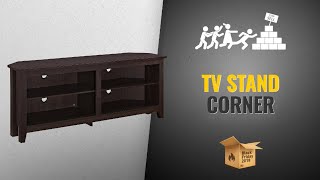 Leick Riley Holliday 60 in. Corner TV Stand – Westwood Cherry Best Tv Stand Corner To Buy On Black Friday / Cyber Monday 2018 | TV Stand Buying Guide
