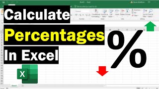 calculate percentages in excel (% change | % of total)