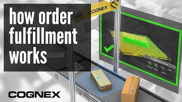 How does ecommerce order processing work? Order Fulfillment with Cognex Machine Vision for Logistics
