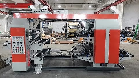 6 color Flexo Printing Machine China Printing Machine