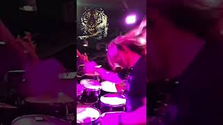 Playing a snippet of “Crazy Train” by Ozzy Osbourne (Video taken from Monticelli livestream)
