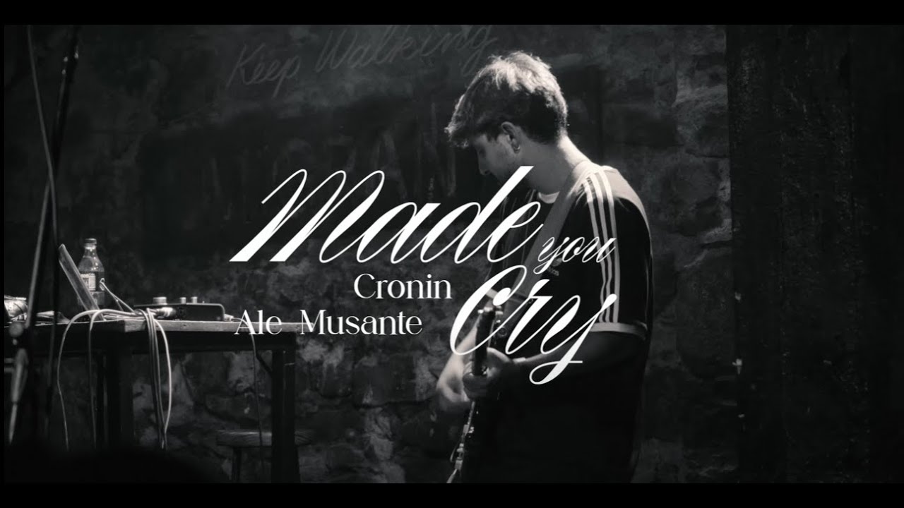 Watch CRONIN & Ale Musante - Made U Cry | Shot by nicobelik on YouTube Watch CRONIN & Ale Musante - Made U Cry | Shot by nicobelik on YouTube