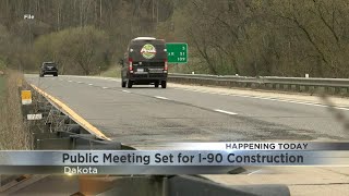 I-90 road construction meeting