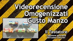 Video recensione Omogenizzati gusto Manzo