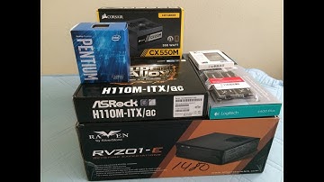 $350 HTPC - TIme Lapse - Silverstone Raven RVZ01-E Mini-ITX Case