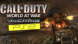Call of Duty World at War Final Fronts PS2 Gameplay