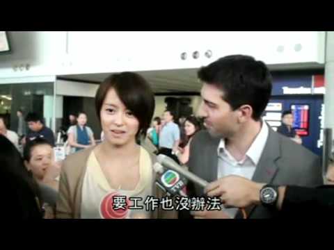 梁詠琪偕夫回港 自稱靚太
