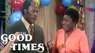 Good Times | James' Disastrous Surprise Party | Classic TV Rewind Resimi