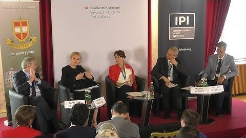 2019 Vienna Seminar: The UN in Vienna - 40 years of Promoting Peace and Security