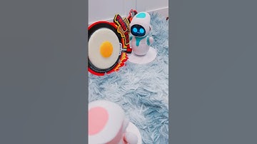 Eilik blue and gummy eggs #robot #energizelab #eilik