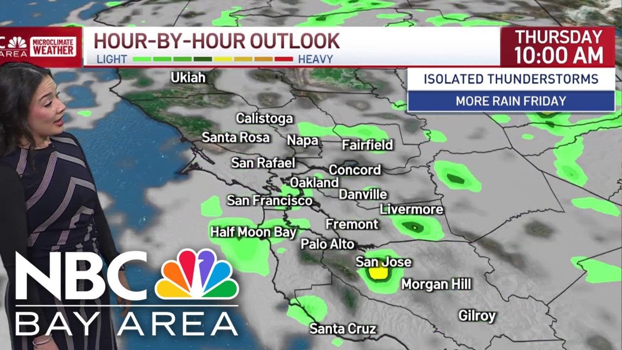 Bay Area forecast: Showers linger - YouTube