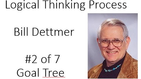 Logical Thinking Process - Goal Tree