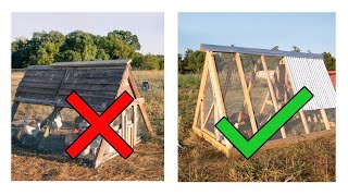 The Quest to Design and Build the BEST Chicken Tractor