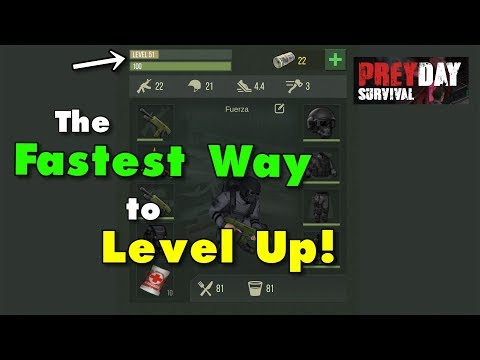 The Fastest Way to Level Up in Prey Day Survival (Vid#161)