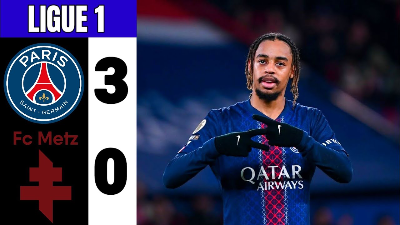 PSG - Metz 3-0 | Le Résumé | Ligue 1 2025/26