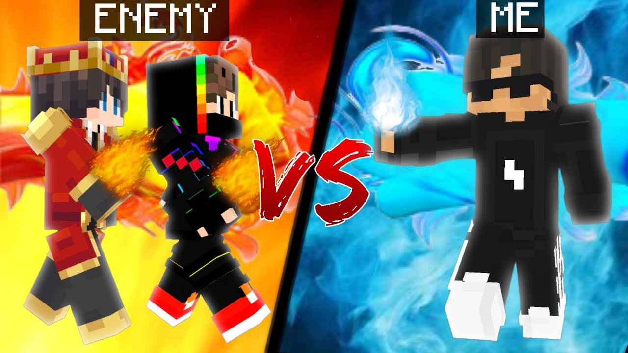 I FOUGHT WITH THE TWO BEST PVPERS OF MINECRAFT POCKET EDITION | 1VS2 PVP BATTLE