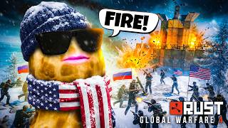 [USA vs Russia] PEANUT Rose From the Ashes Against Russia | Rust Global Warfare 4