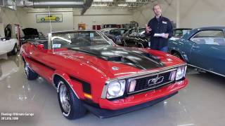 '73 Mustang Mach 1 Convertible for sale with test drive, driving sounds, and walk through video