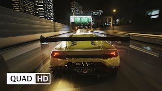 ???'? ???? ?? | 1 Hour Dark Ambient Music for the Night Drive | Lamborghini Huracan ST