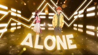 AMV 3D Typography Edit - Alone || Rent a girlfriend || After effects- Free Project File screenshot 2