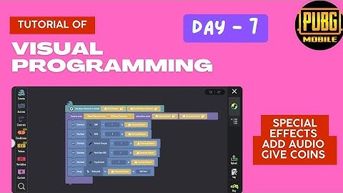 How To Use Visual Programming In Wow | Day - 7 | #PUBGMWOW #WOWPakistanSeries