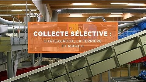 Coved environnement - Les centres de tri de la collecte sélective