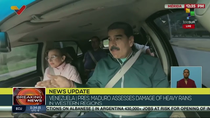 President Nicolás Maduro: capitalism destroyed nature