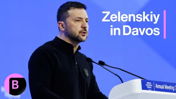 Davos 2025: Zelenskiy on Russia Energy, Trump Export Pledge, Slovakia