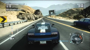 Need For Speed On the Run First Impressions Gameplay Demo Part 1 Lamborghini Gallardo (PC/Xbox/PS3)