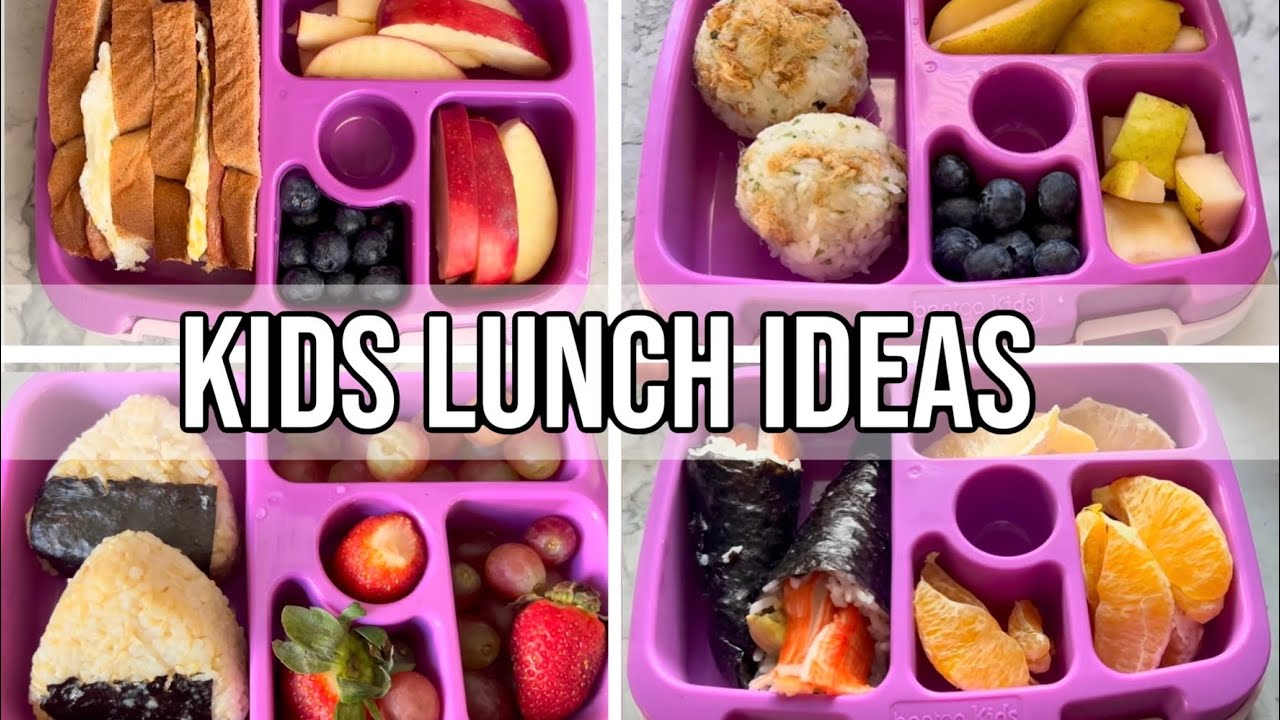 🍱 15 Min Kids School Lunch Ideas - QUICK Bento Boxes for Back to School  Bentgo