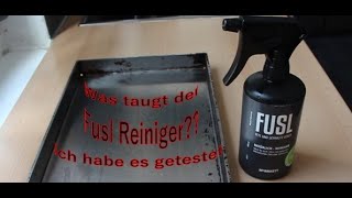 McBrikett FUSL - Was taugt der Reiniger? Ich habe es getestet..... // Plancha-Reinigen - Teil 1