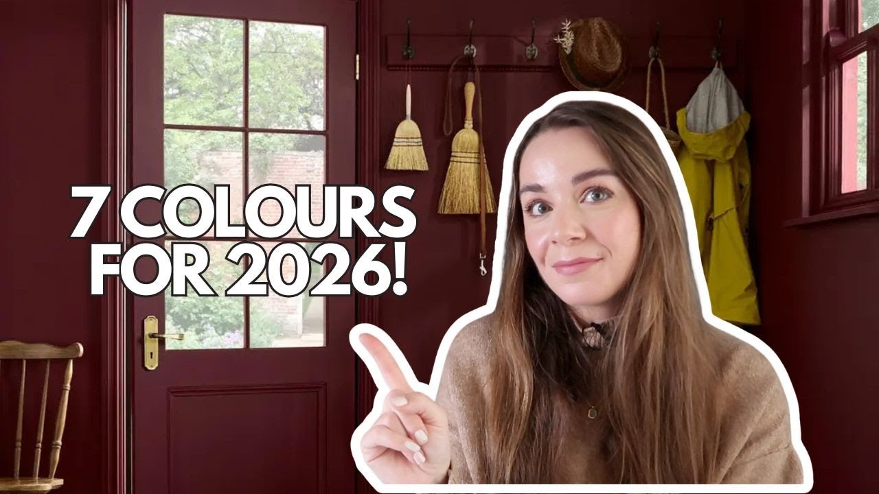 7 цветов краски, которыми дизайнеры будут одержимы в 2026 году