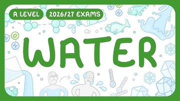 A-Level Biology - Water: Structure & Functions (2026/27 exams)