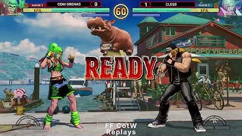 FF:CotW 🌟CDM GRENAS (Preecha ) vs CLESS (Terry)🌟Replay Match - FATAL FURY: City of the Wolves!