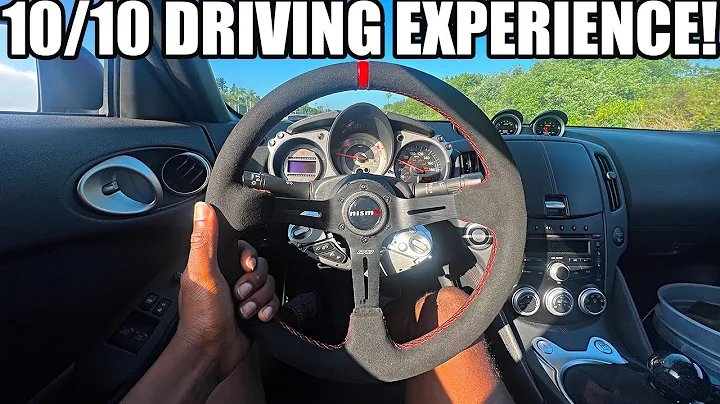 370Z FULL ALCANTARA RACE WHEEL INSTALL !