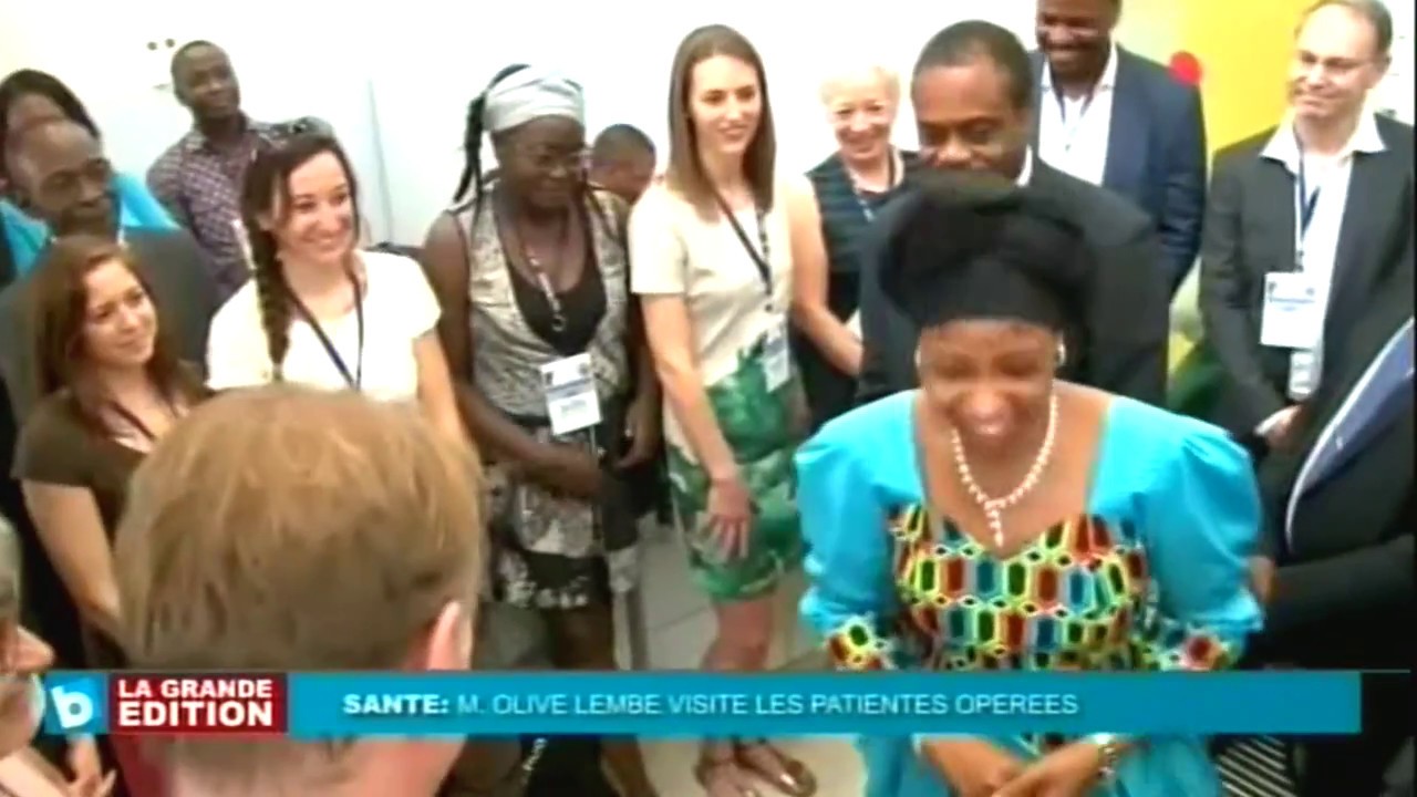 Les Patientes Opérées avec succès reçoivent la Visite de Olive Lembe Kabila