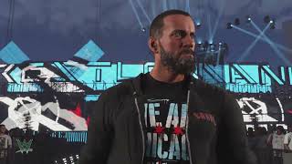 CM Punk WrestleMania 40 Entrance