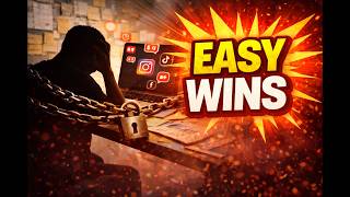 YOU’RE ADDICTED TO EASY WINS