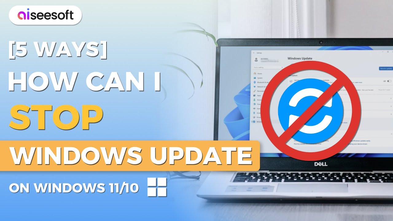 [5 Ways] How can I Stop Windows Update on Windows 11/10 - YouTube