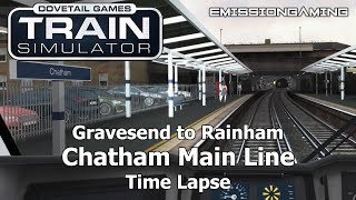 Gravesend to Rainham - Chatham Main Line London Blackfriars - Time Lapse - Train Simulator