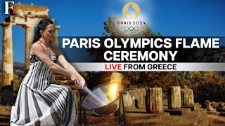 LIVE: Olympics Flame Ceremony Gets Underway In Greece