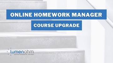 How to Upgrade an Existing Course to the New Assessment Player within Lumen OHM