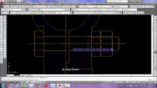 Hand Rail Column Assembly-Autocad- By Eng Saad Shahin