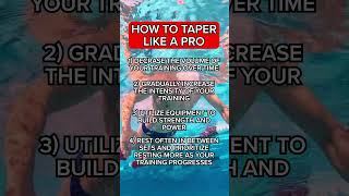 4 Tips to Taper Like a Pro in Swimming