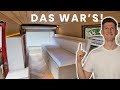 Mein letztes Video zum VW LT Oldtimer Campervan Ausbau! 🥲