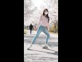 인라인피겨, 그리고 벚꽃 Skating in CherryBlossom #Shorts