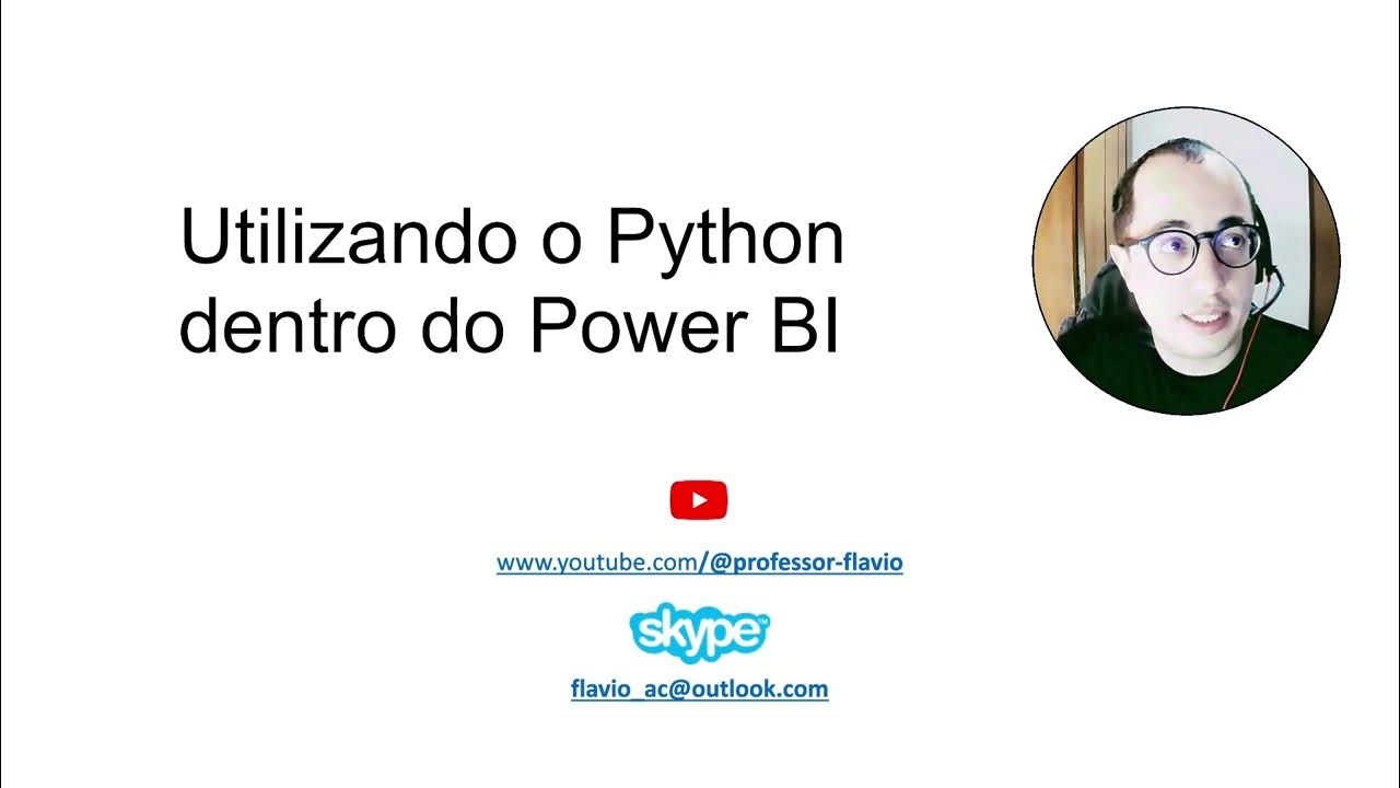 Utilizando o Python dentro do Power BI - YouTube